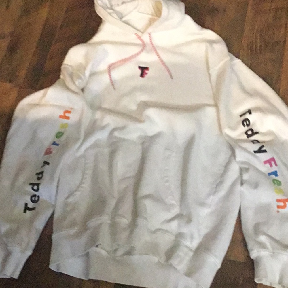 Mens Teddy Fresh hoodie. Size L